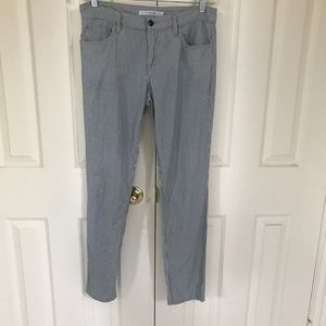 Joe’s stripe jeans